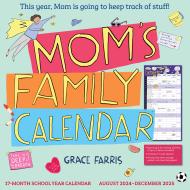 Mom’s Family Wall Calendar 2024-2025