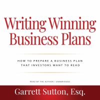Writing Winning Business Plans