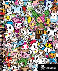 tokidoki Sketchbook with Spiral Hardcover Blank Sketch Book, 9 x 11-Inches