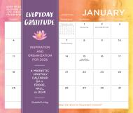 Everyday Gratitude Magnetic Wall Calendar 2026