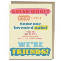 Guess What? Friends! Card