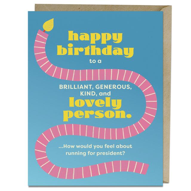 Lovely Person Birthday Card