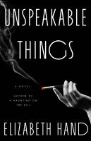 Unspeakable Things
